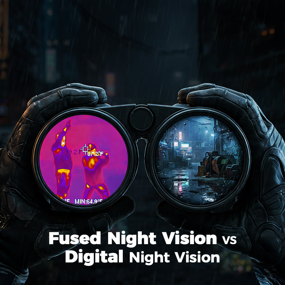 Fused Night Vision vs Digital Night Vision for Civilian Use