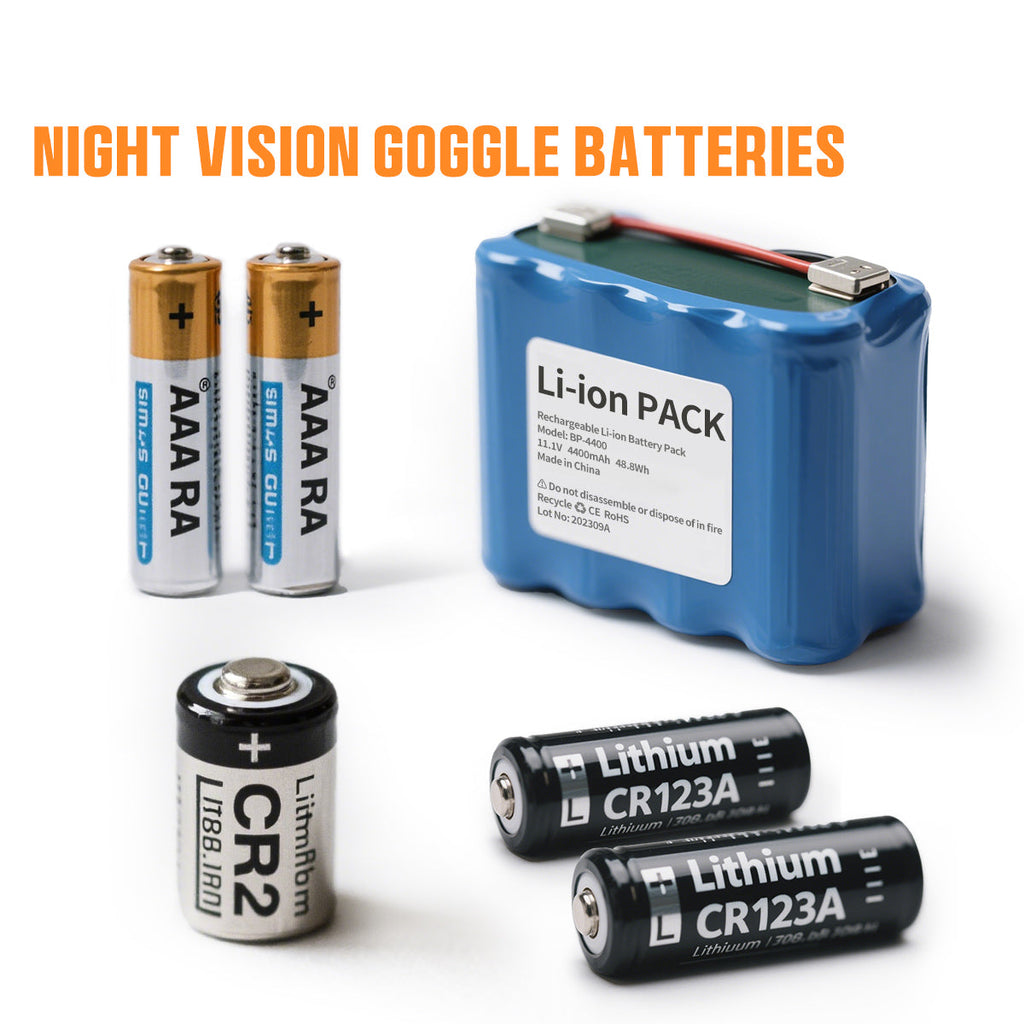 Night Vision Goggle Batteries: Types, Power Options, and Practical Tips |CIGMAN